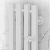 Полотенцесушитель водяной Сунержа Сатерленд PRO 1200х150 Матовый белый арт-30-0457-1215 — фото 2, Водяные полотенцесушители