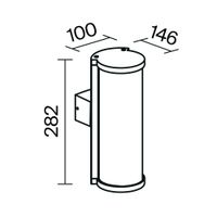 Настенный светильник (бра) Outdoor O451WL-01GF — фото 2, Уличное освещение