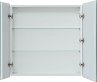 Зеркальный шкаф Aquanet Оптима 80 с LED подсветкой 00311862 — фото 5, Зеркальные шкафы в ванную