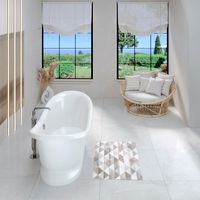 Ванна FIDJI 190 см из литьевого мрамора NOVA GEL / Aqua de Marco 1190WFID_GEL — фото 4, Ванны