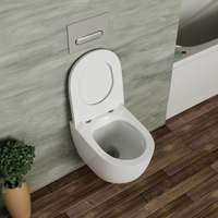 Товар: Унитаз подвесной безободковый D&K Matrix , белый арт-DT1396016 - фото 3 Унитаз подвесной безободковый D&K Matrix , белый арт-DT1396016 — фото 3, Подвесные унитазы