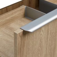 Тумба-умывальник ХОУП 80, 1 ящ., подвесная, орех (под раковину МИРАНДА 80) 1A287301HP6C0 — фото 6, Тумбы под раковину