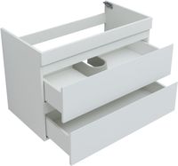 Тумба под раковину Aquanet Нота New 90 белый глянец арт-00335419 — фото 10, Тумбы под раковину