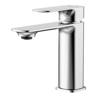 Товар: Смеситель для раковины Azario ASHER керамический картридж, без донного клапана, хром арт-AZ-VNN168311C - фото 2 Смеситель для раковины Azario ASHER керамический картридж, без донного клапана, хром арт-AZ-VNN168311C — фото 2, Смесители для раковины