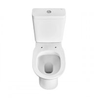 Товар: DEBBA ROUND Чаша унитаза напольного c безободковым смывом, двойной выпуск, белая. ROCA 734299P00Y - фото 3 DEBBA ROUND Чаша унитаза напольного c безободковым смывом, двойной выпуск, белая. ROCA 734299P00Y — фото 3, Напольные унитазы