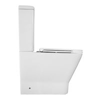 Унитаз-компакт Azario Joy 365х620х805 напольный, безободковый, слив " скрытый Торнадо", с быстросъемным сиденьем микролифт арт-AZ-2168-UQ3 — фото 12, Напольные унитазы