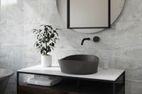 Раковина MARS Nano Concrete 41 Х 40 арт-2.02.003.44.4 — фото 2, Раковины накладные