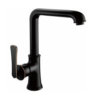 Смеситель для кухни Haiba , черный арт-HB70181-7 — фото 1, Смесители для кухни