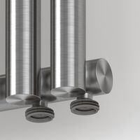 Отопительный радиатор Сунержа Эстет-1 EU50 правый 1200х180 4 секции Сатин арт-071-0311-1204 — фото 1, Радиаторы отопления