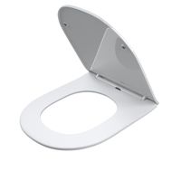 Сиденье для унитаза Grossman GR-4455SQ-K41 тонкое,белое,1 место GR-49K4155SQ — фото 1, Сиденья для унитаза