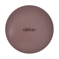 Накладка на слив для раковины ABBER AC0014MC коричневая матовая, керамика — фото 1, Комплектующие для душевого оборудования