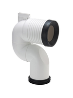 Соединительная арматура, Villeroy & Boch, Vario, для вертикального выпуска арт-87010000 — фото 1, Комплектующие для туалета