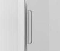 Душевой уголок Slim-N VSR-4SNP9012CL, 1200*900, хром, стекло прозрачное — фото 2, Прямоугольные душевые уголки