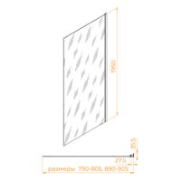 Товар: Боковая панель RGW Z-03 900 06220309-41 - фото 2 Боковая панель RGW Z-03 900 06220309-41 — фото 2, Боковые стенки