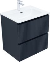 Тумба с раковиной Aquanet Джейн 60 цв.маренго (раковина Flat) 00332541 — фото 7, Тумбы с раковиной