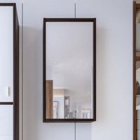 Товар: Зеркальный шкаф Бриклаер БАЛИ 40 см правый, венге/белый 4627125411953 - фото 1 Зеркальный шкаф Бриклаер БАЛИ 40 см правый, венге/белый 4627125411953 — фото 1, Зеркальные шкафы в ванную