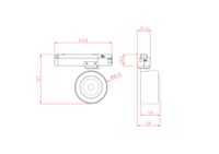 Товар: Трековый светильник Technical TR023-1-12B4K - фото 3 Трековый светильник Technical TR023-1-12B4K — фото 3, Трековые светильники