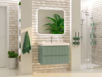 Тумба под раковину арт-VIC-09080-0802Я — фото 5, Тумбы под раковину