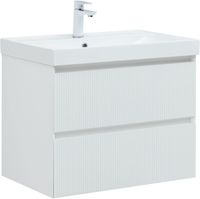 Тумба под раковину Aquanet Альтера 70 белый матовый 00337155 — фото 2, Тумбы под раковину