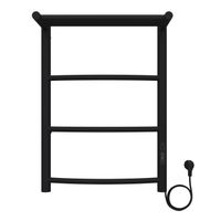 Товар: Полотенцесушитель электрический AZARIO VERONA 400/600 3 секции, с полкой, диммер справа, черный арт-AZ04846PB - фото 2 Полотенцесушитель электрический AZARIO VERONA 400/600 3 секции, с полкой, диммер справа, черный арт-AZ04846PB — фото 2, Электрические полотенцесушители