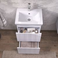 Товар: Тумба под раковину VIGO Finlay 50 напольная белый (320) - фото 4 Тумба под раковину VIGO Finlay 50 напольная белый (320) — фото 4, Тумбы под раковину