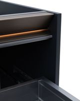 Тумба под раковину Allen Brau Activity 120 1.34015.AM антрацит матовый/олива браш — фото 3, Тумбы под раковину