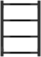 Полотенцесушитель электрический Стилье Формат 26 600х400 левый Чёрный арт-17527-6040 — фото 1, Электрические полотенцесушители