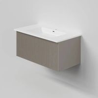 Тумба под раковину подвесная La Fenice Terra , бежевая арт-FNC-01-TER-C-80 — фото 3, Тумбы под раковину