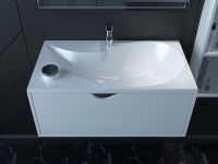 Раковина мебельная и на столешницу Naomi 80 арт-4627173210065 — фото 3, Раковины накладные