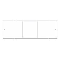 экран под ванну Tango 160 белый MELODIA MBST16001 — фото 1, Экраны для ванн