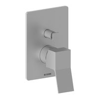 Товар: Смеситель Bossini Aki Z00740.094 для ванны и душа встраиваемый внешняя часть на 2 потребителя цвет никель шлифованный - фото 2 Смеситель Bossini Aki Z00740.094 для ванны и душа встраиваемый внешняя часть на 2 потребителя цвет никель шлифованный — фото 2, Смесители