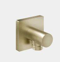 Шланговое подсоединение, Gessi, Rilievo, стандарт подвода воды-1/2", цвет-Brushed Brass PVD арт-59169.727 — фото 2, Шланговые подключения