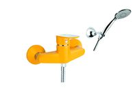 Смеситель для душа Fiore KEVON CHIC , хром/желтый арт-81YX6510 — фото 1, Смеситель для душа