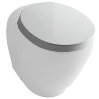 Сиденье с крышкой SIMAS BOHEMIEN с микролифтом цвет белый BO002 — фото 2, Сиденья для унитаза