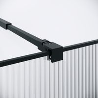 Товар: Душевая перегородка Niagara Nova (100х200) черный матовый,стекло рифленое/тонированное,1 место арт-NG-481-10FBLACK - фото 9 Душевая перегородка Niagara Nova (100х200) черный матовый,стекло рифленое/тонированное,1 место арт-NG-481-10FBLACK — фото 9, Душевые перегородки