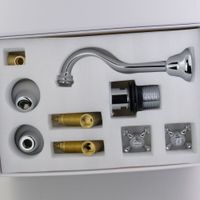 Товар: PRESTIGE См-ль д/раковины скрытого монтажа настенный, донный клапан "click-clack", хром 31620 - фото 4 PRESTIGE См-ль д/раковины скрытого монтажа настенный, донный клапан "click-clack", хром 31620 — фото 4, Смесители для раковины