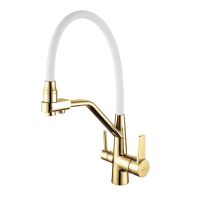 Смеситель для кухни Rose , золото арт-R558E — фото 1, Смесители для кухни