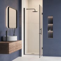 Товар: Душевая дверь RGW HO-011B 80x195, профиль черный, стекло прозрачное/8 мм, арт-350601108-14 - фото 4 Душевая дверь RGW HO-011B 80x195, профиль черный, стекло прозрачное/8 мм, арт-350601108-14 — фото 4, Распашные душевые двери