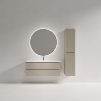 Товар: Тумба подвесная SANCOS Snob R 1195х390х500, c двумя ящиками оснащенными доводчиками, Beige Soft , арт. арт-SNR120/39CE - фото 3 Тумба подвесная SANCOS Snob R 1195х390х500, c двумя ящиками оснащенными доводчиками, Beige Soft , арт. арт-SNR120/39CE — фото 3, Тумбы под раковину