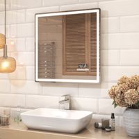 Зеркало с подсветкой VIGO Geometry Media voice 700 046 — фото 7, Зеркала в ванную комнату