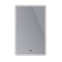 Зеркало Lemark ELEMENT 50х80 см с подсветкой, с подогревом арт-LM50Z-E — фото 3, Зеркала в ванную комнату