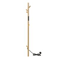 Электрический полотенцесушитель стойка мини, 30W, нержавеющая сталь, золото 704153011 — фото 2, Электрические полотенцесушители