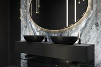 Раковина TEFIA Soft Rock Color 63 Х 34,5 RAL* арт-1.02.008.11.3 — фото 2, Раковины накладные