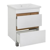 Тумба напольная SYDNEY 60 /2ящ/ AQUA DE MARCO 2060WCSYD/1 — фото 4, Тумбы под раковину