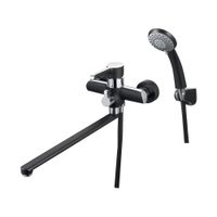 Смеситель для ванны G.Lauf ZOK7-A036YB, хром/черный — фото 1, Смеситель для ванны