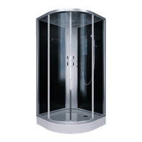 Товар: Душевая кабина ERLIT 35 серия ER3510P-C4-RUS тонированное стекло - фото 1 Душевая кабина ERLIT 35 серия ER3510P-C4-RUS тонированное стекло — фото 1, Душевые кабины