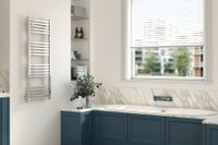 Полотенцесушитель водяной Сунержа Модус 1200х500 Матовый чёрный 31-0250-1250 — фото 2, Водяные полотенцесушители