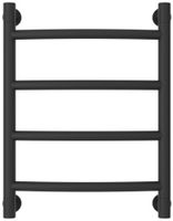 Полотенцесушитель водяной Сунержа Галант+ 500х400 Тёмный титан муар арт-15-0200-5040 — фото 1, Водяные полотенцесушители