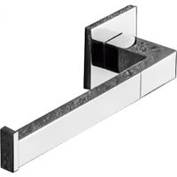 Держатель туалетной бумаги COLOMBO DESIGN BASICQ без крышки Левый цвет хром арт-B3708SX — фото 2, Держатели туалетной бумаги