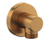 Шланговое подсоединение, Duravit, цвет-бронза брашированная (Brushed bronze) арт-UV0630008004 — фото 1, Шланговые подключения